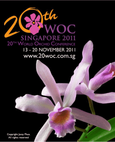 2011 World Orchid Conference Poster